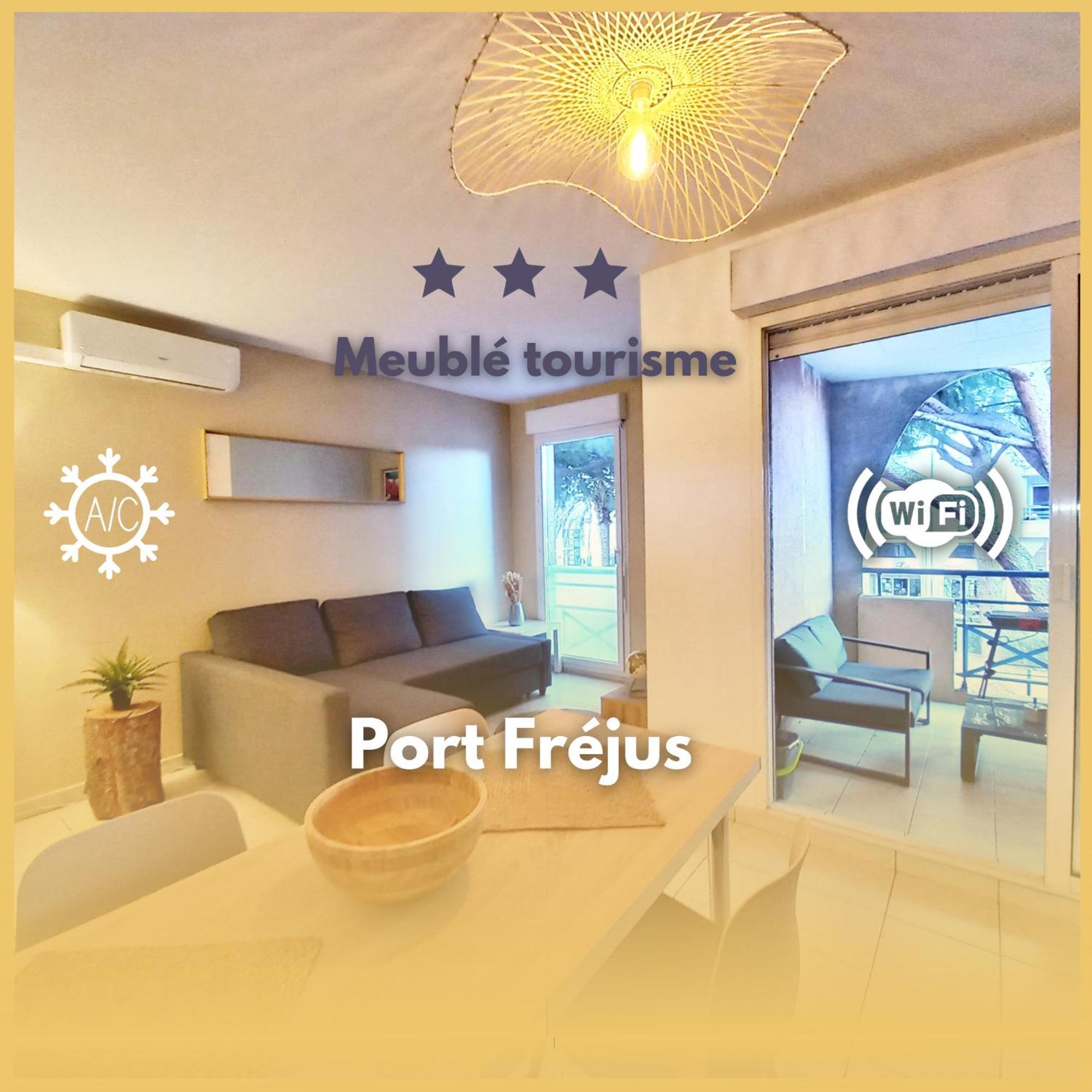 Port Frejus - Tout A Pied - Wifi - Clim 外观 照片